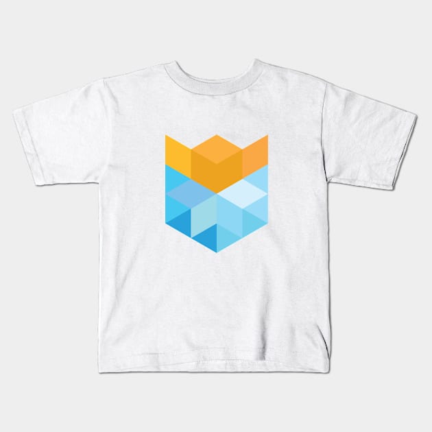 Roo's Winterlands Logo Kids T-Shirt by rlbrown